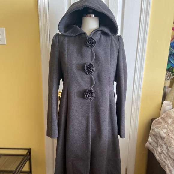 Rothschild Other - Rothschild Charcoal Hooded Coat